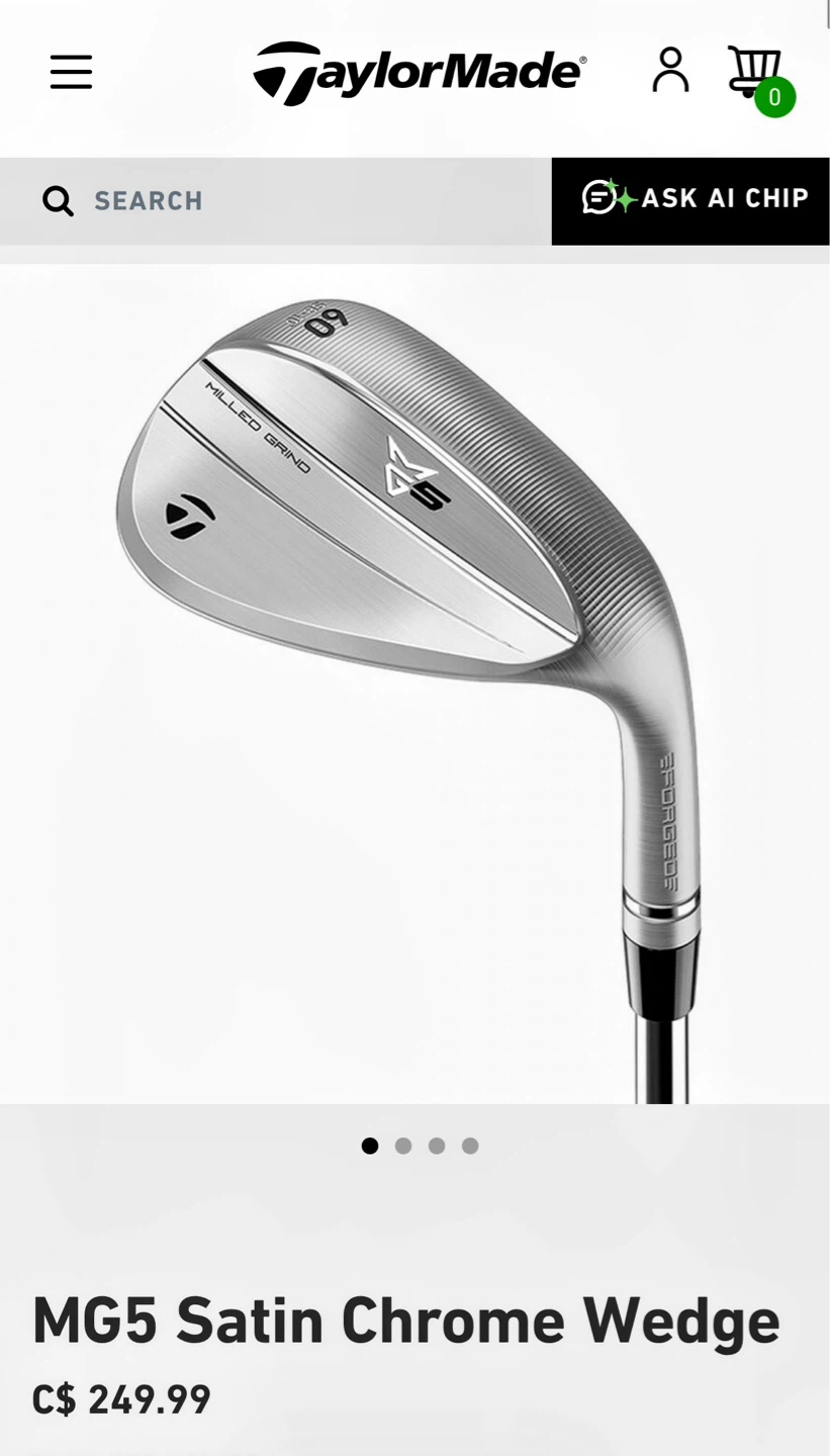 Brand New - TaylorMade MG5 Satin Chrome Wedge - photo 5