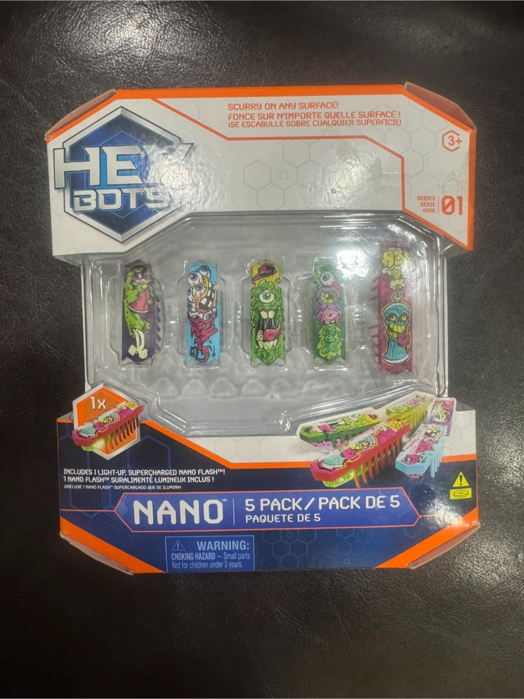 Hexbug Nano 5 Pack with 1 Flash Nano