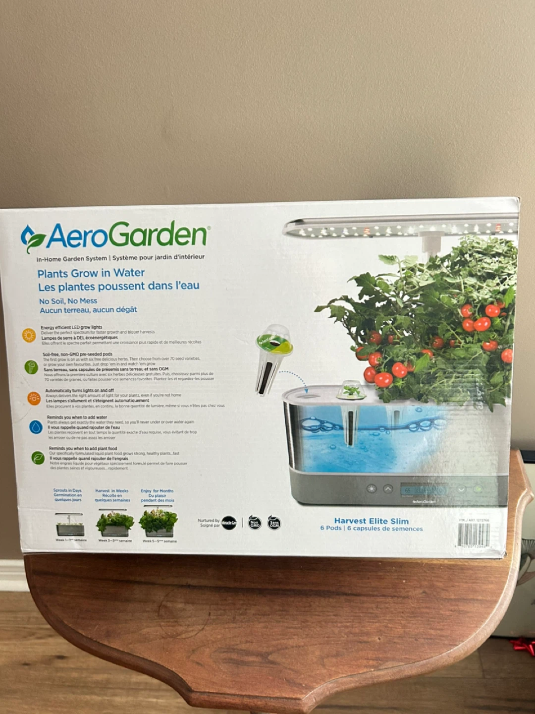AeroGarden Harvest Elite Slim In-Home Garden System - photo 2
