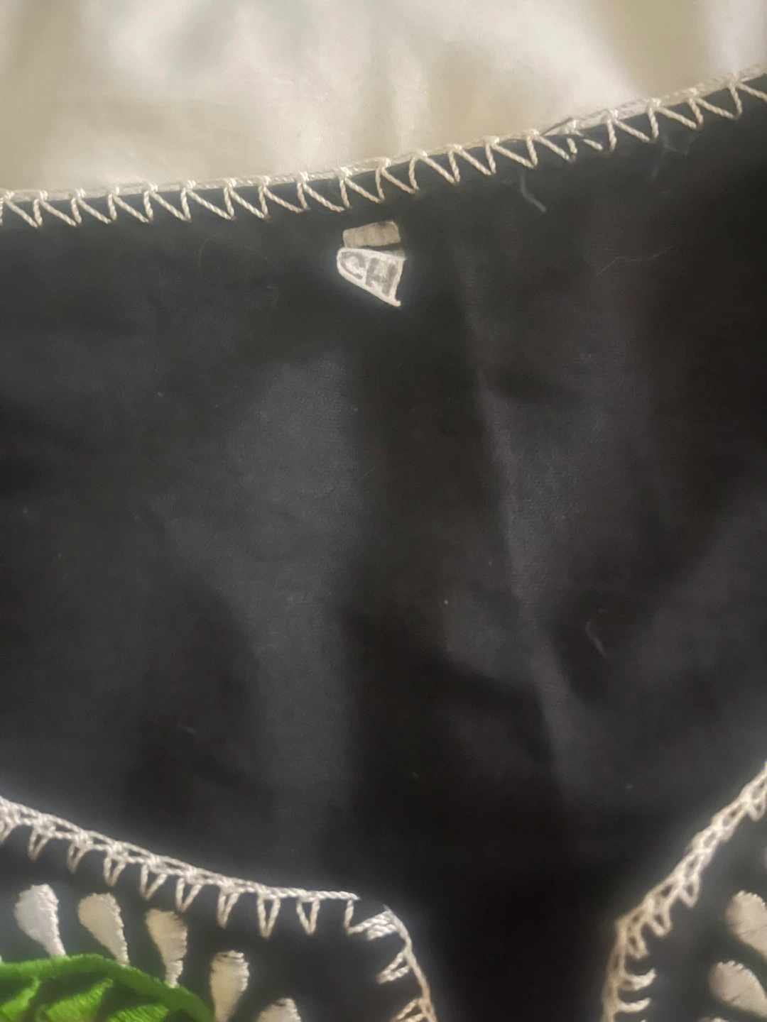Black Embroidered Tunic Top - photo 4