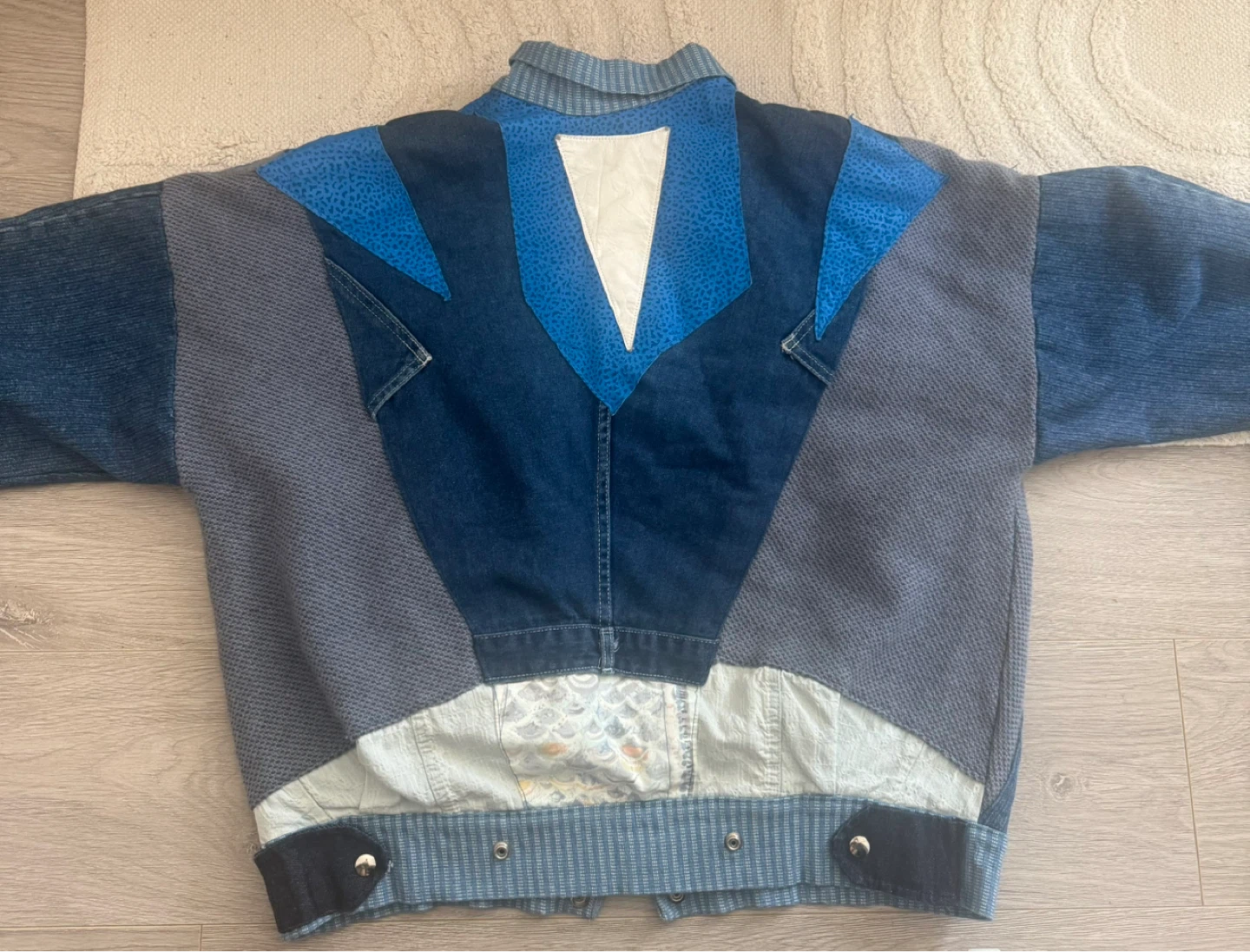 Brylee Patchwork Denim Jacket - photo 2