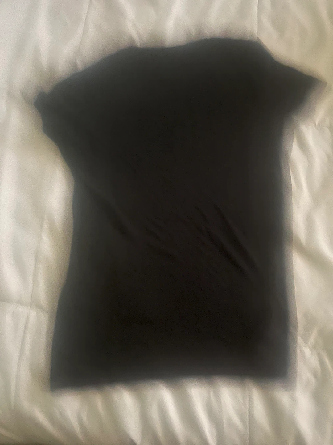 Aeropostale Black Classic Crew T-Shirt with Butterflies - Size M - photo 2