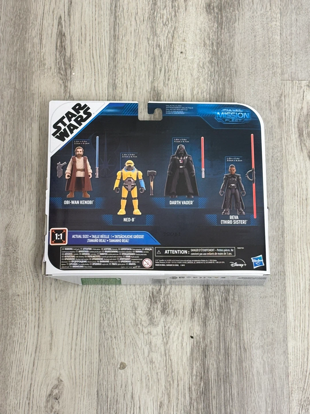 Star Wars Mission Fleet Obi-Wan Kenobi, Darth Vader, Reva Figure - photo 3