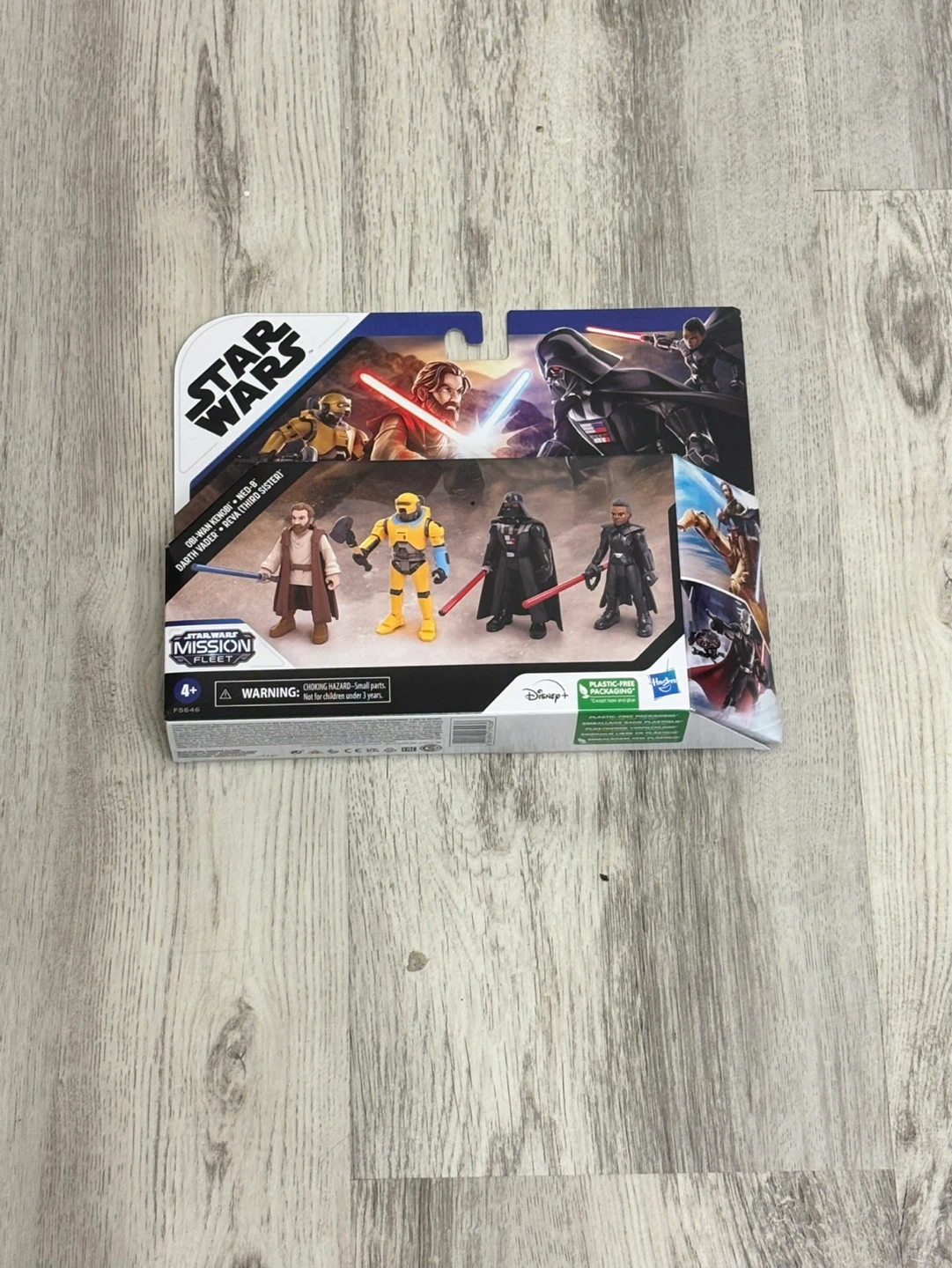 Star Wars Mission Fleet Obi-Wan Kenobi, Darth Vader, Reva Figure