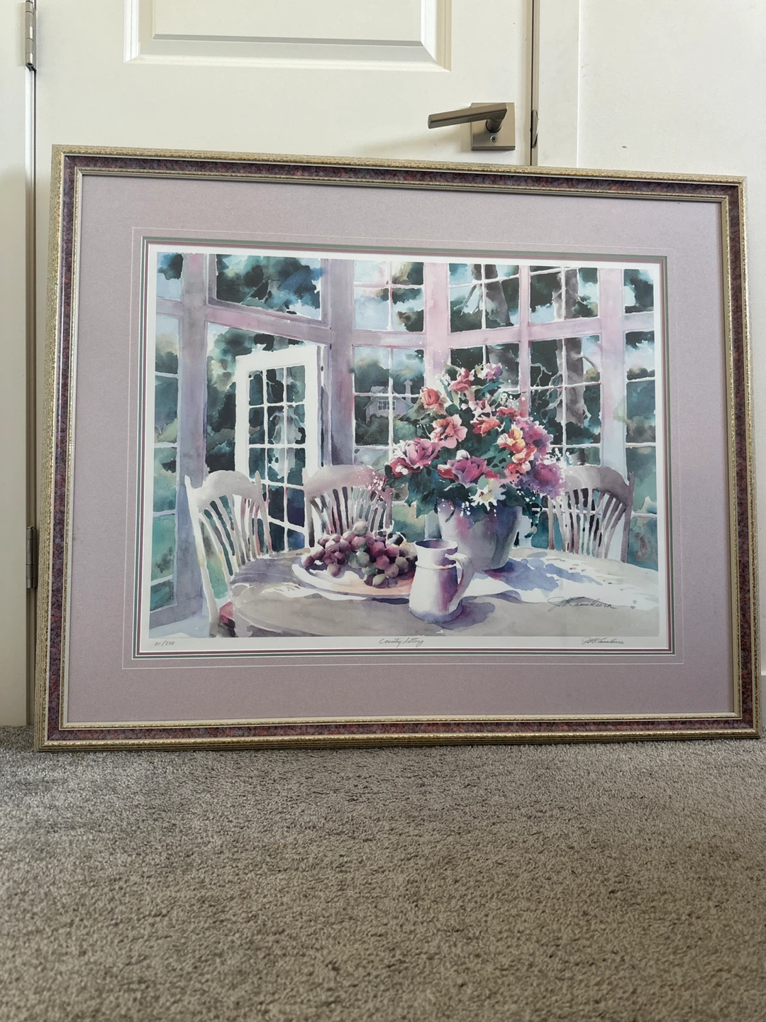 Framed Print "Country Setting" by J.F. Kanczura