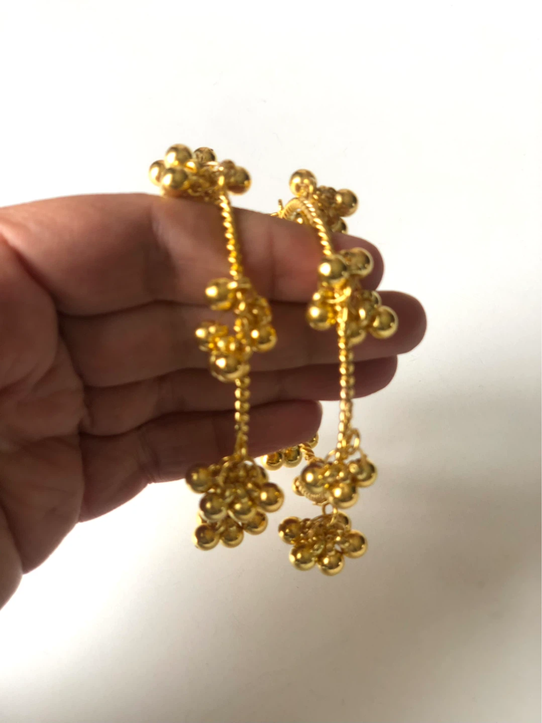 Gold-tone kashmiri bangles - photo 2