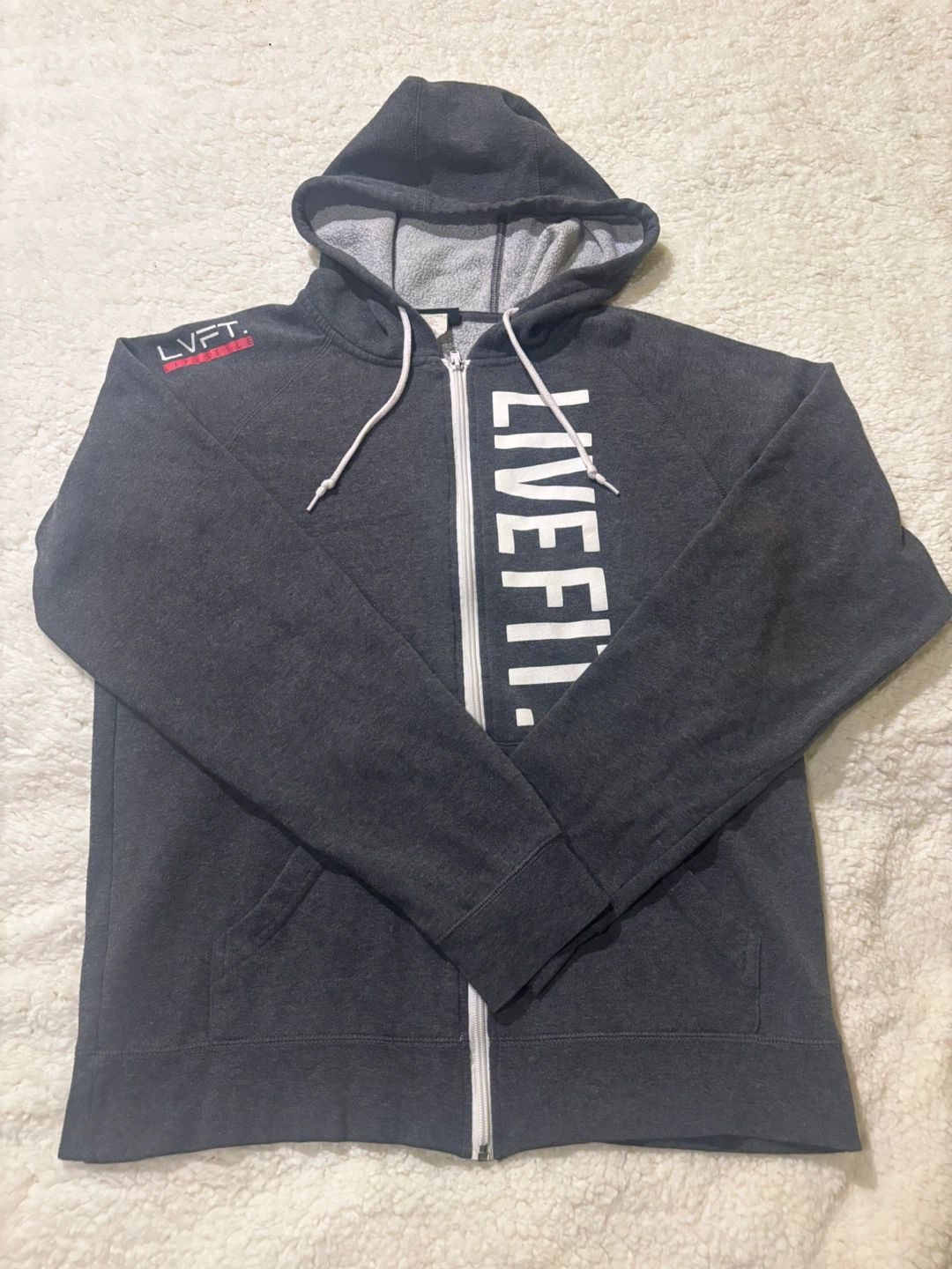 LVFT. Lifestyle Zip-Up Hoodie
