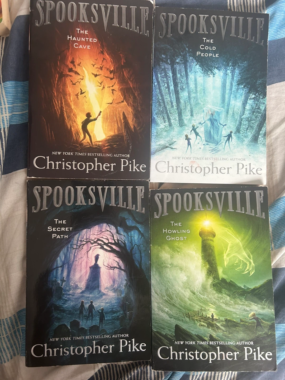 Spooksville by Christopher Pike - 4 Book Lot
