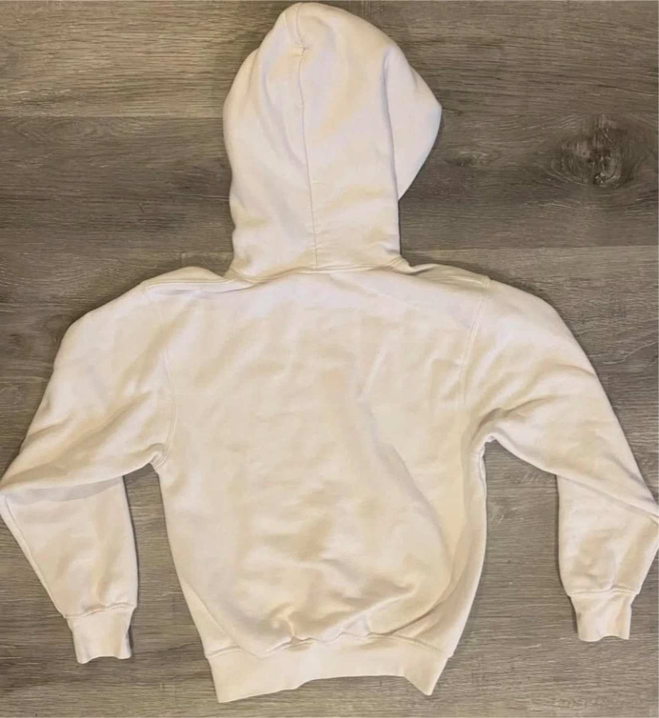 FREE White Marshmellow Hooded Sweatshirt Size Youth Kids M - photo 4