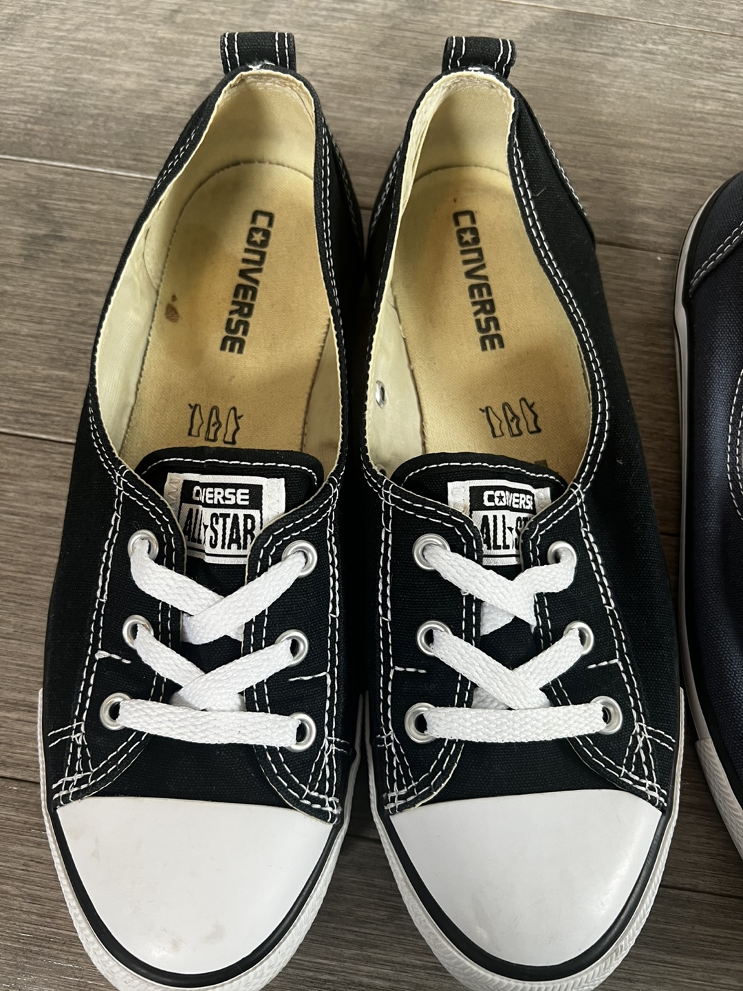 Converse All Star Ballet Flats - Navy & Black - photo 3