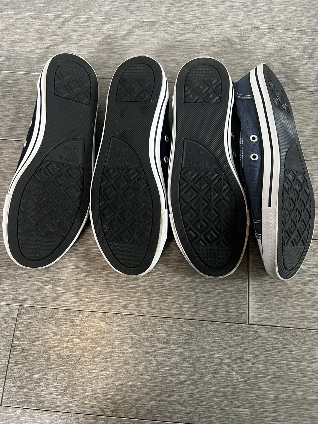 Converse All Star Ballet Flats - Navy & Black - photo 2