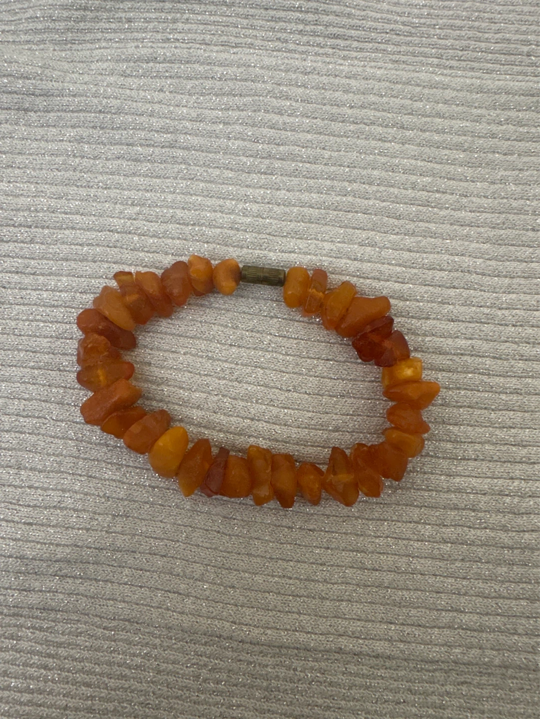 Amber Bead Bracelet
