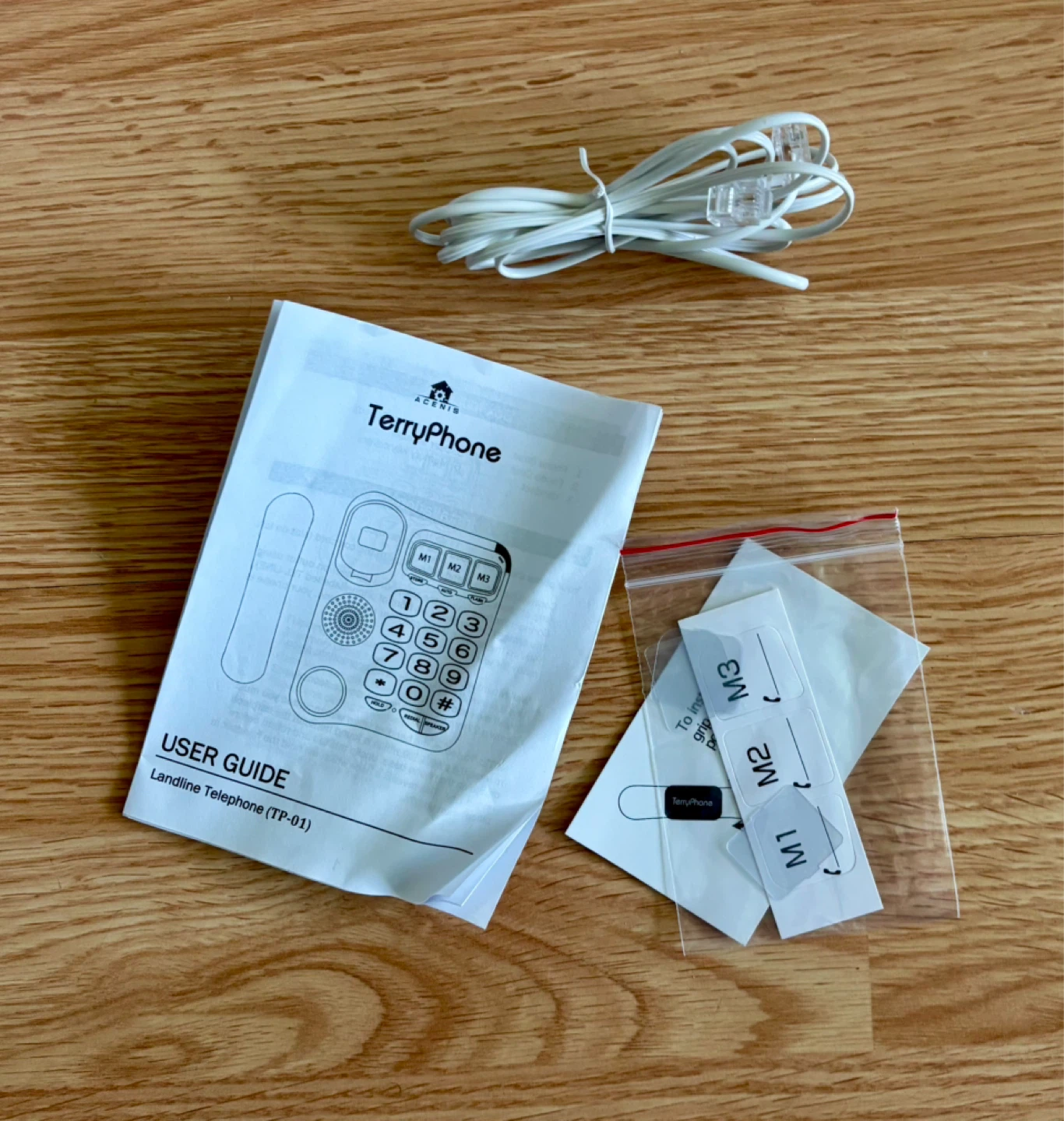 Acenis TerryPhone Landline Telephone TP-01 - photo 4