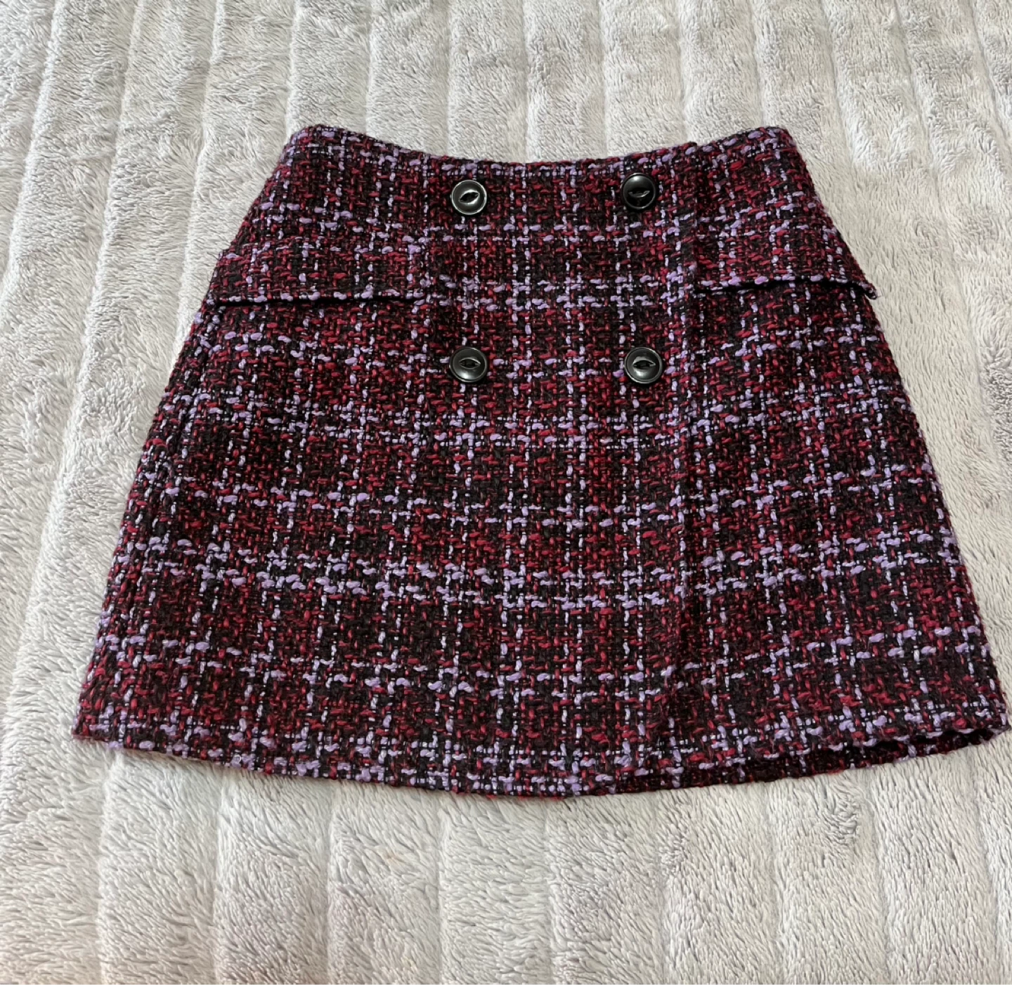 Forever 21 Tweed Mini Skirt Size Small