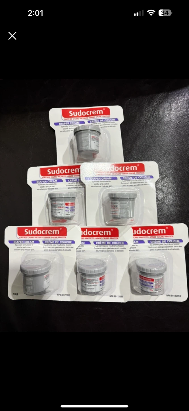 Sudocrem Diaper Cream (10g) - Pack of 6