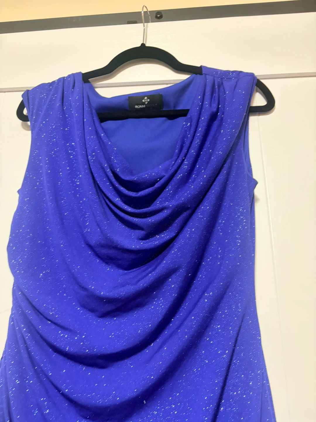 Ronni Nicole Blue Sparkle Dress - photo 2