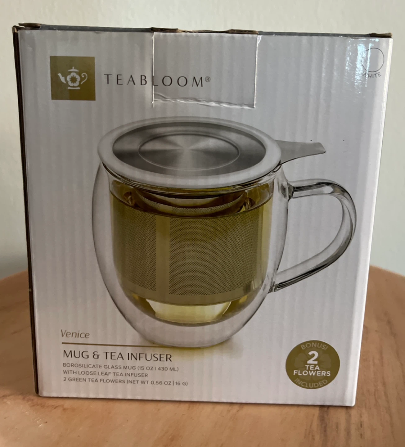 Teabloom Venice Mug & Tea Infuser - photo 3