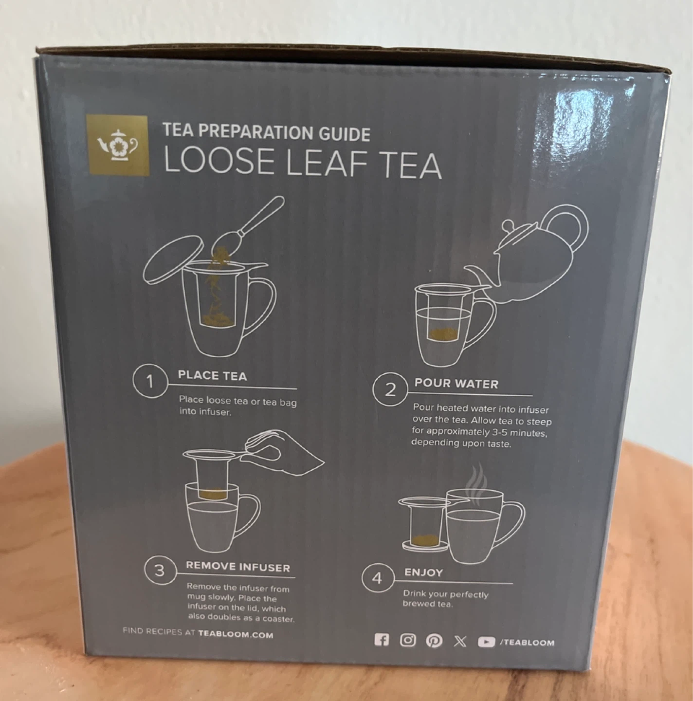 Teabloom Venice Mug & Tea Infuser - photo 4