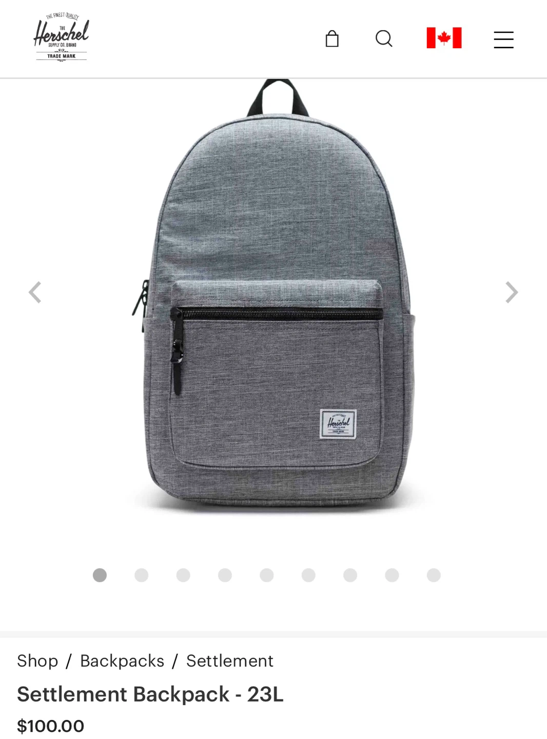 BRAND NEW - Herschel Settlement Backpack - photo 4