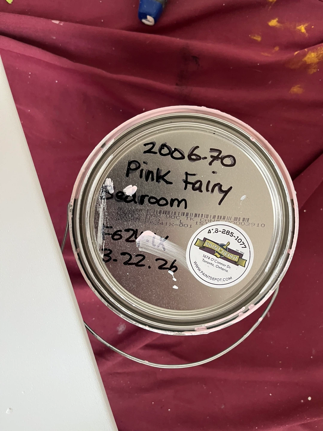 Benjamin Moore Pink Fairy 2006-70 Paint Can