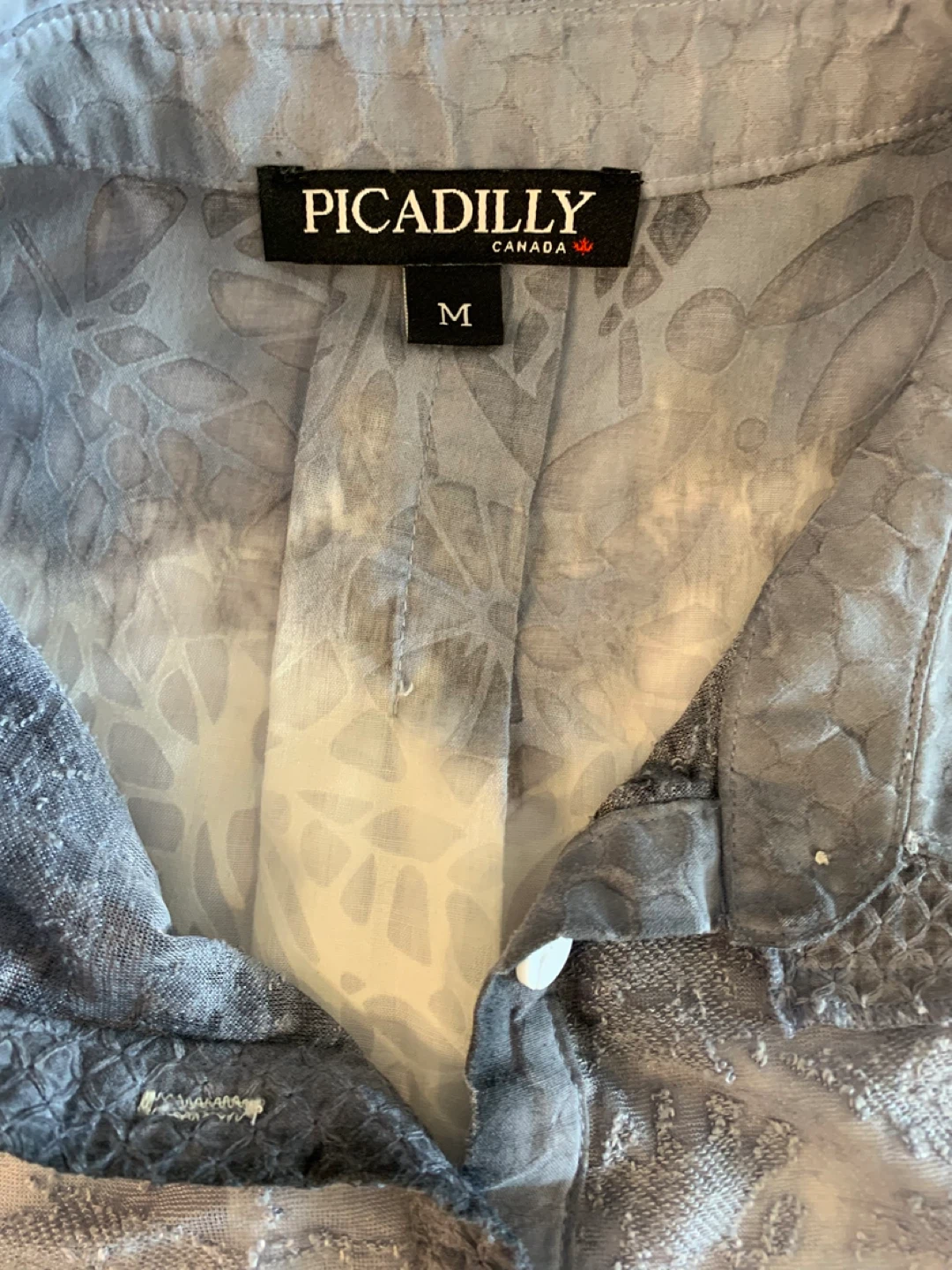 Piccadilly Canada Women's Medium Button-Up Shirt - photo 4