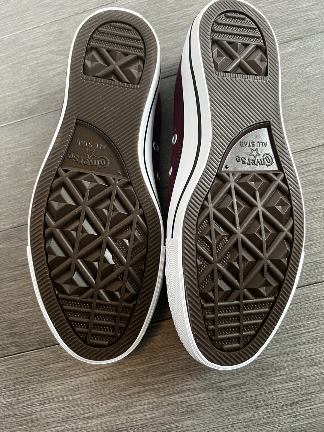 NEW Converse All Star Burgundy low top sneakers - photo 3