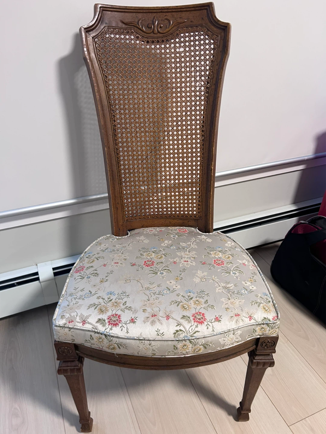 Drexel Di Moda  Tuscan Style Cane Back Dining Side Chair