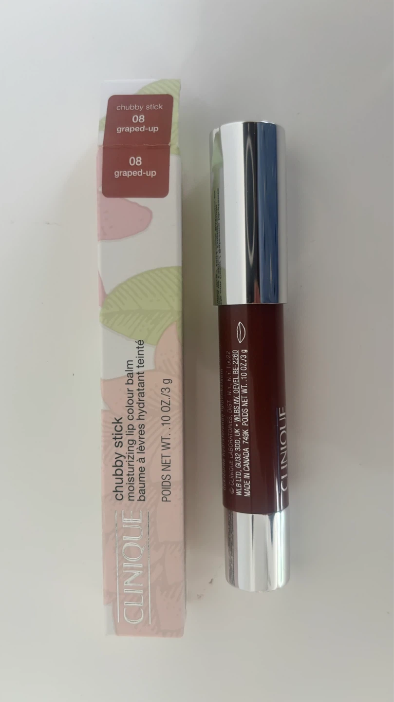 Clinique Chubby Stick Moisturizing Lip Colour Balm in Graped-Up