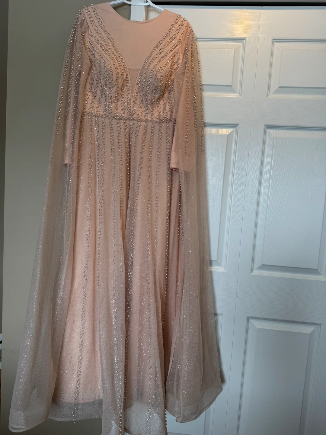 Peach colour, Pearl Gown