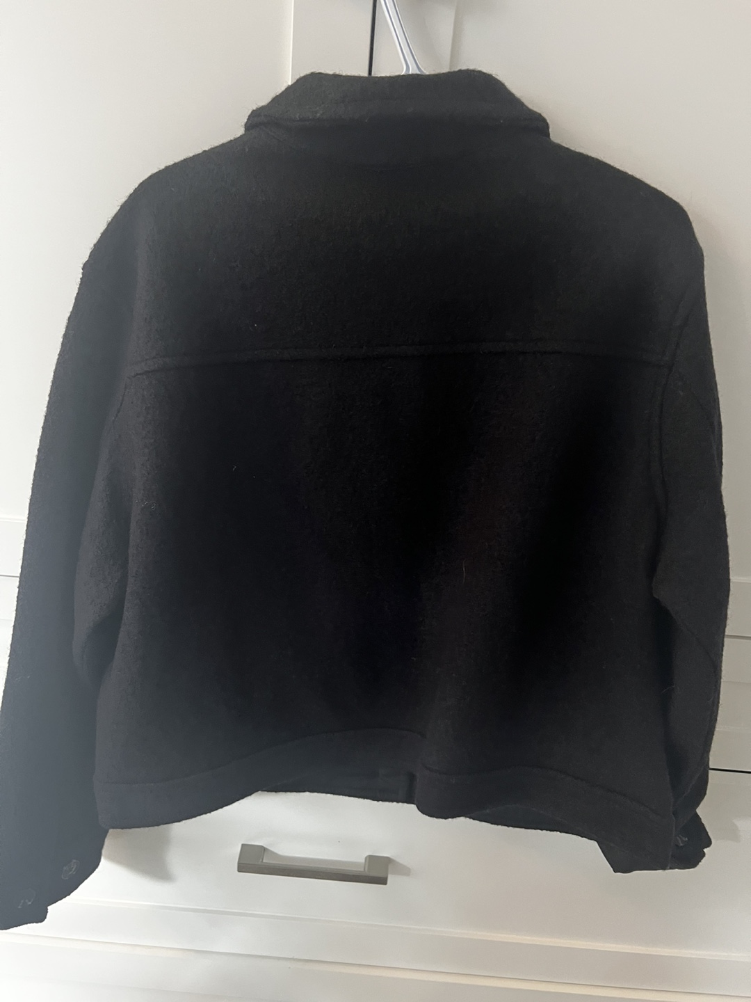 Hunter Black Wool Blend Jacket XL/TG - photo 2