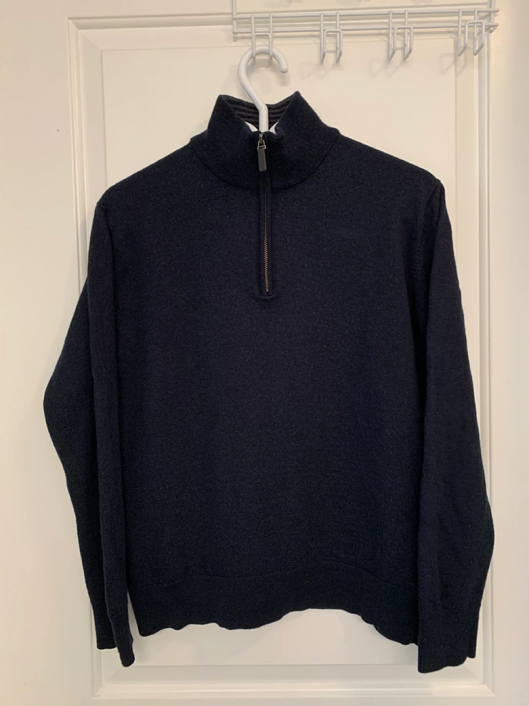 UNTUCKit Belguardo 1/4 Zip Merino Wool Sweater