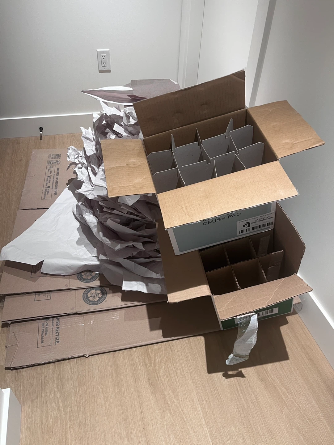 Free Cardboard Boxes and Packing Paper. moving boxes
