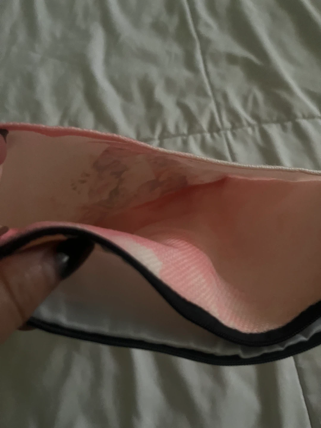 Floral Letter "A" Zippered Pouch - photo 2