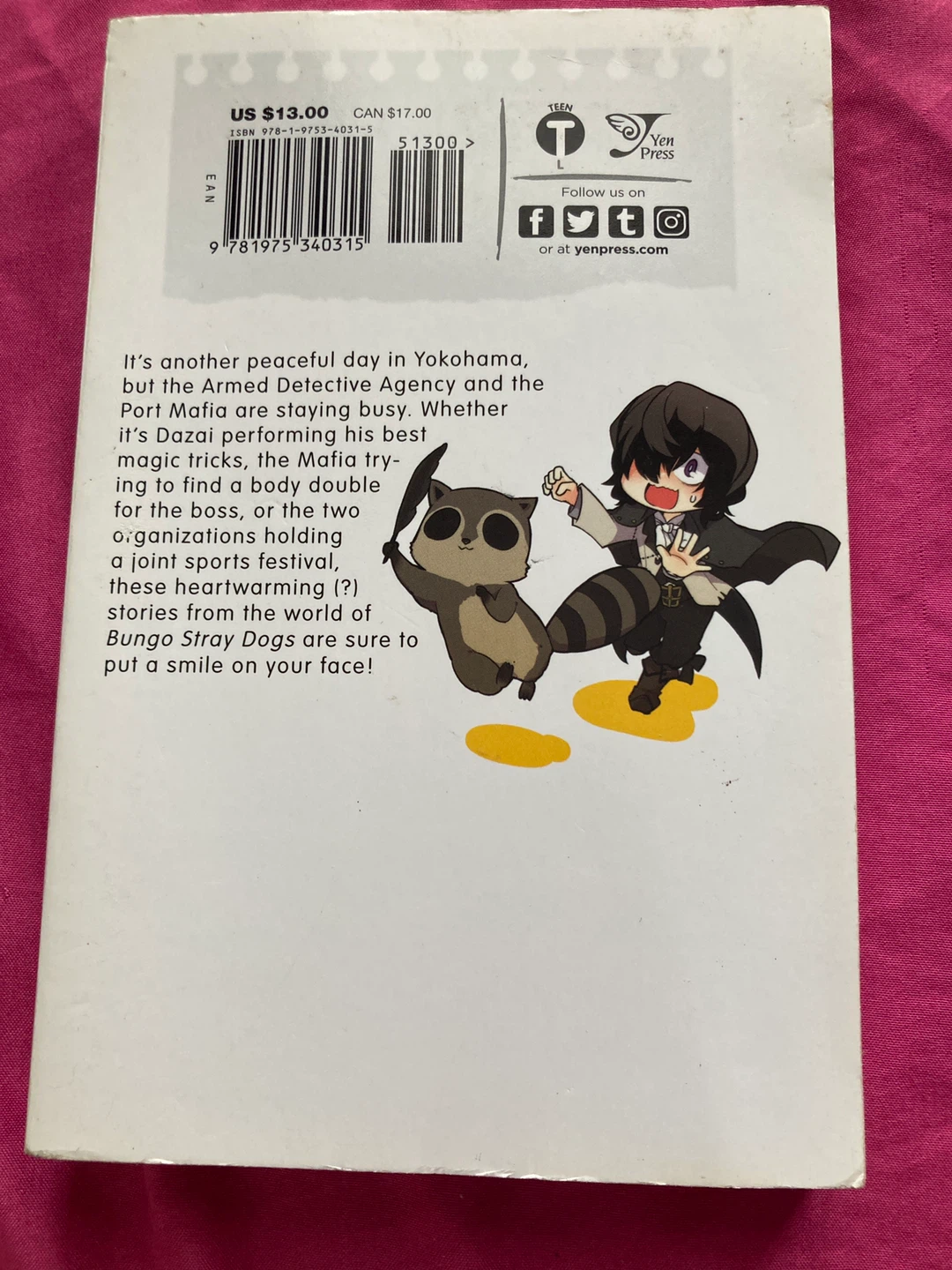 Bungo Stray Dogs Wan! Vol. 3 Manga - photo 2