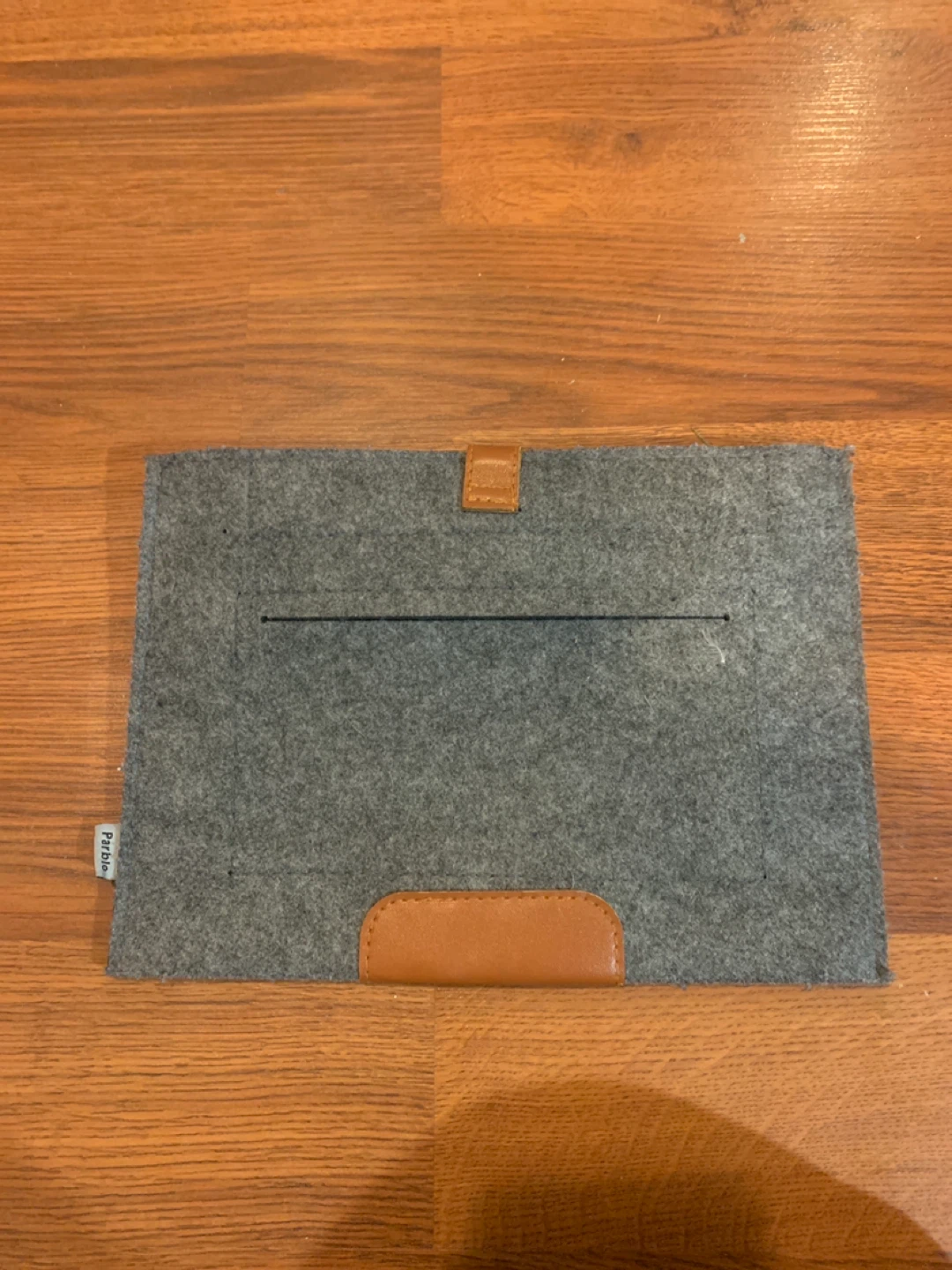 Felt Tablet Sleeve with Leather Accents - photo 2