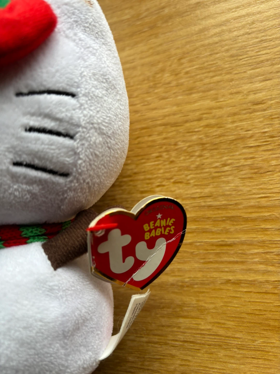 Ty Beanie Babies Hello Kitty Snowman Plush - photo 2