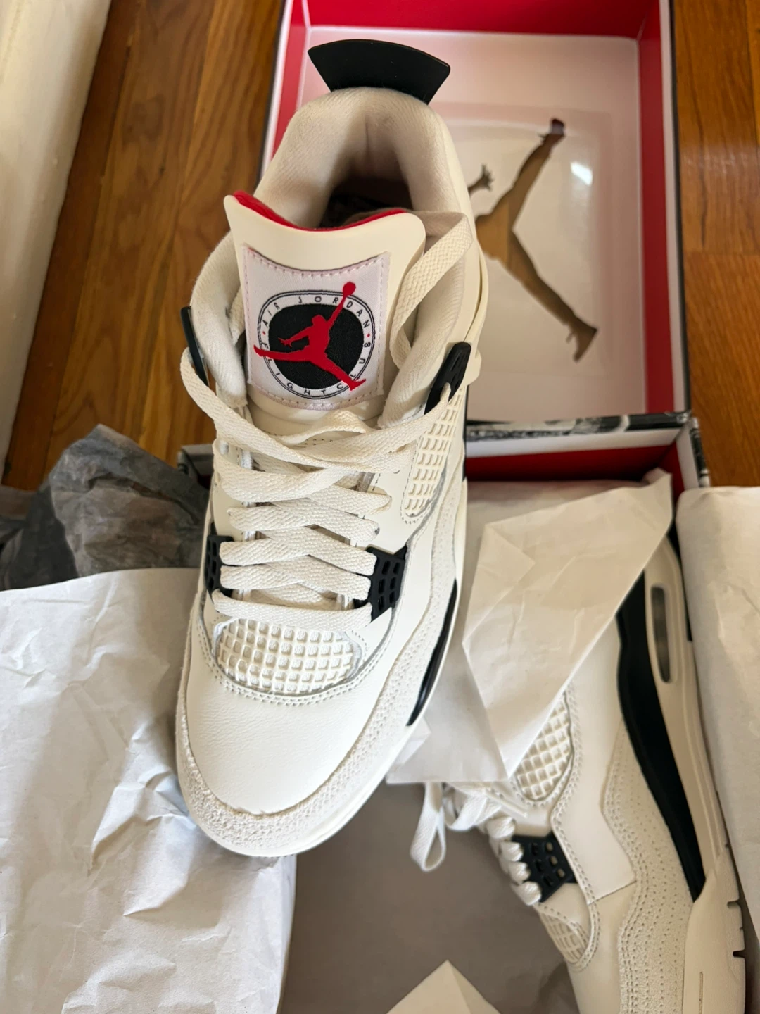 Air Jordan 4 Retro White Oreo