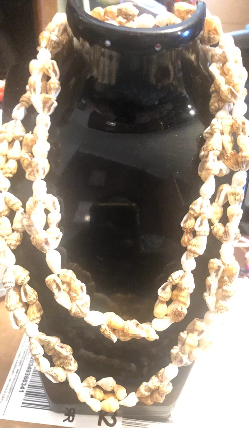 Multi-Strand Seashell Necklace