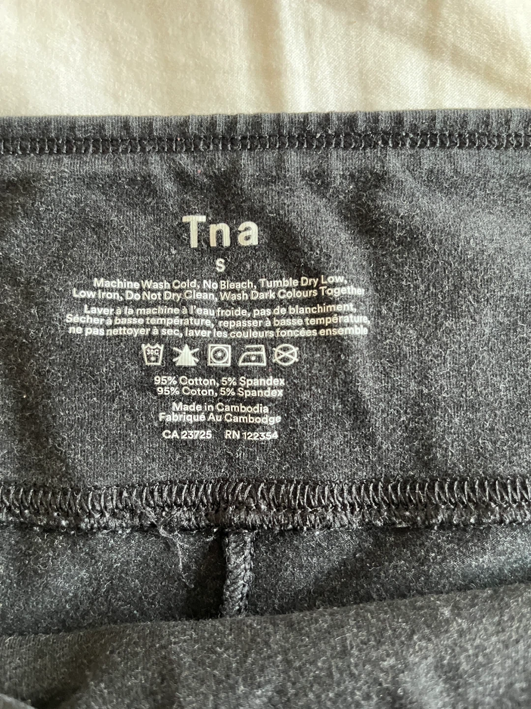 Tna Leggings Size S - Charcoal Grey - photo 3