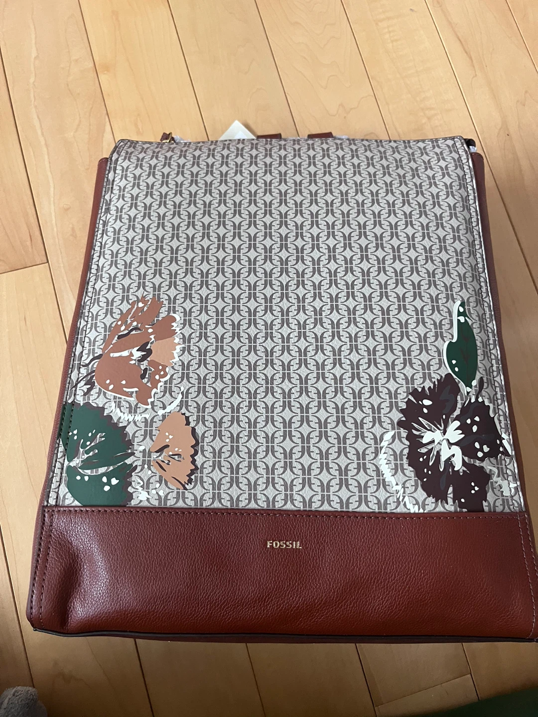 Fossil Elina Backpack - Natural Floral