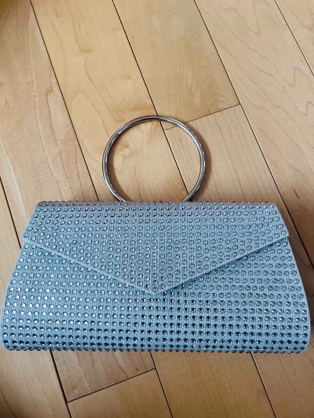 Sparkly Clutch Purse with Chain Strap - photo 2
