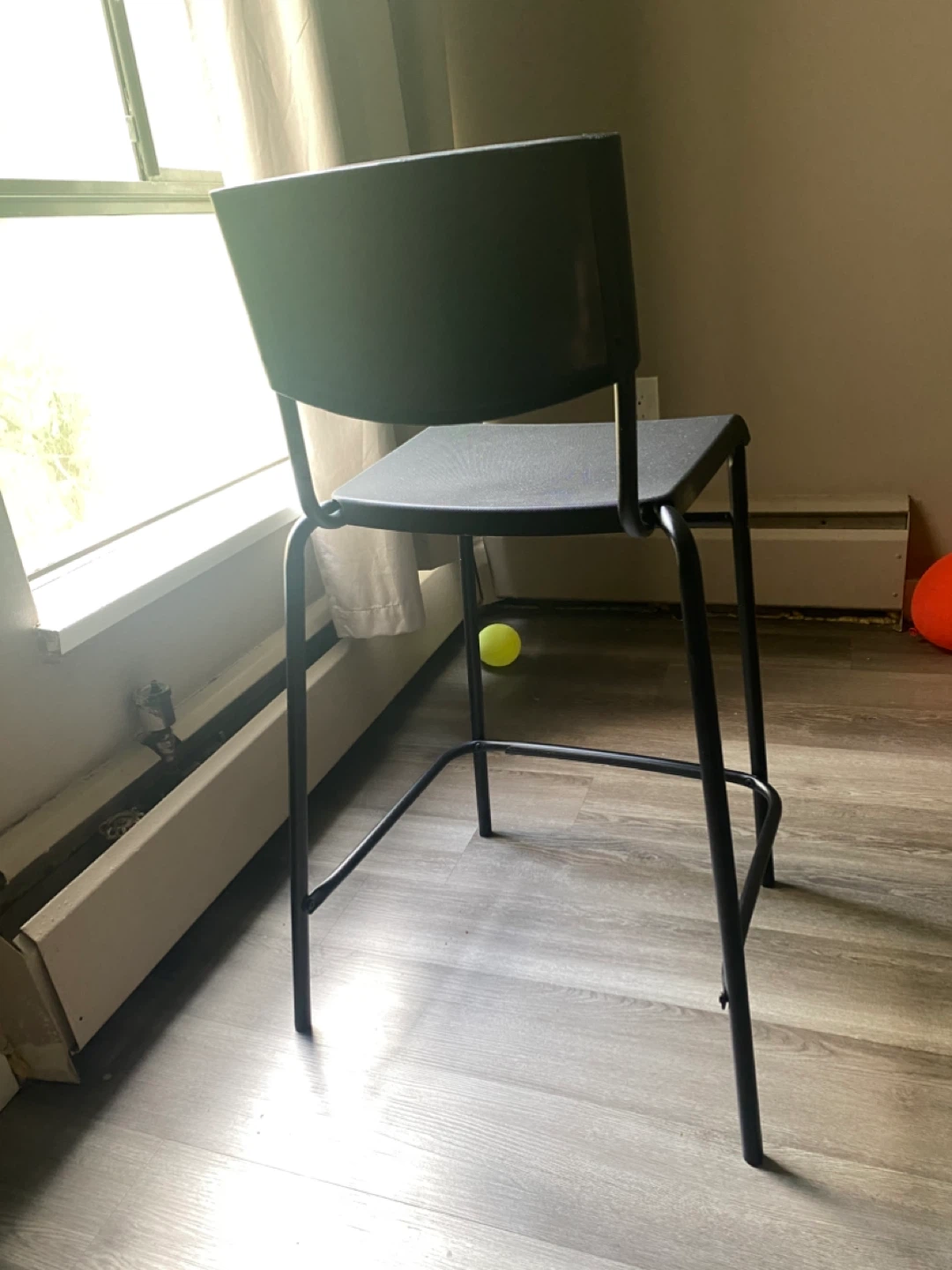 Ikea Black Bar Stool - photo 2