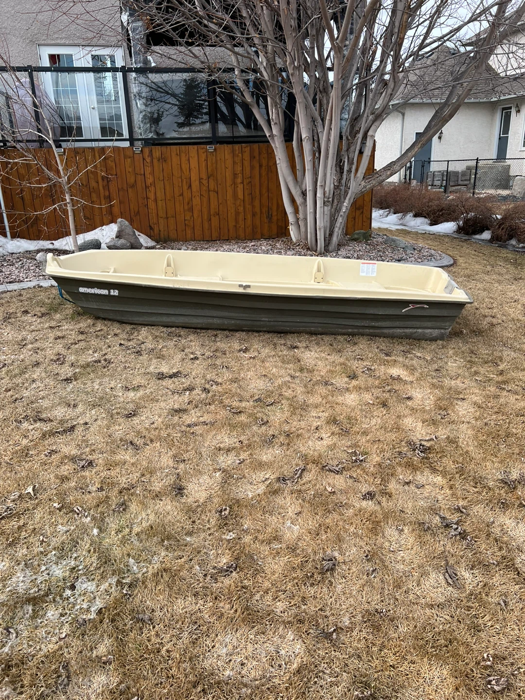 12’ Sun Dolphin 2 Person Jon Boat