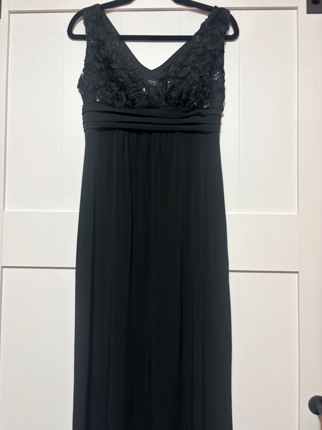 ENFOCUS PETITE Black Embellished Dress Size 6P - photo 4