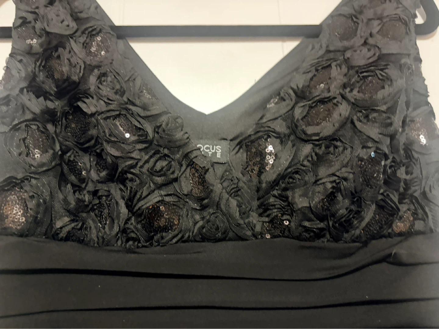 ENFOCUS PETITE Black Embellished Dress Size 6P - photo 2
