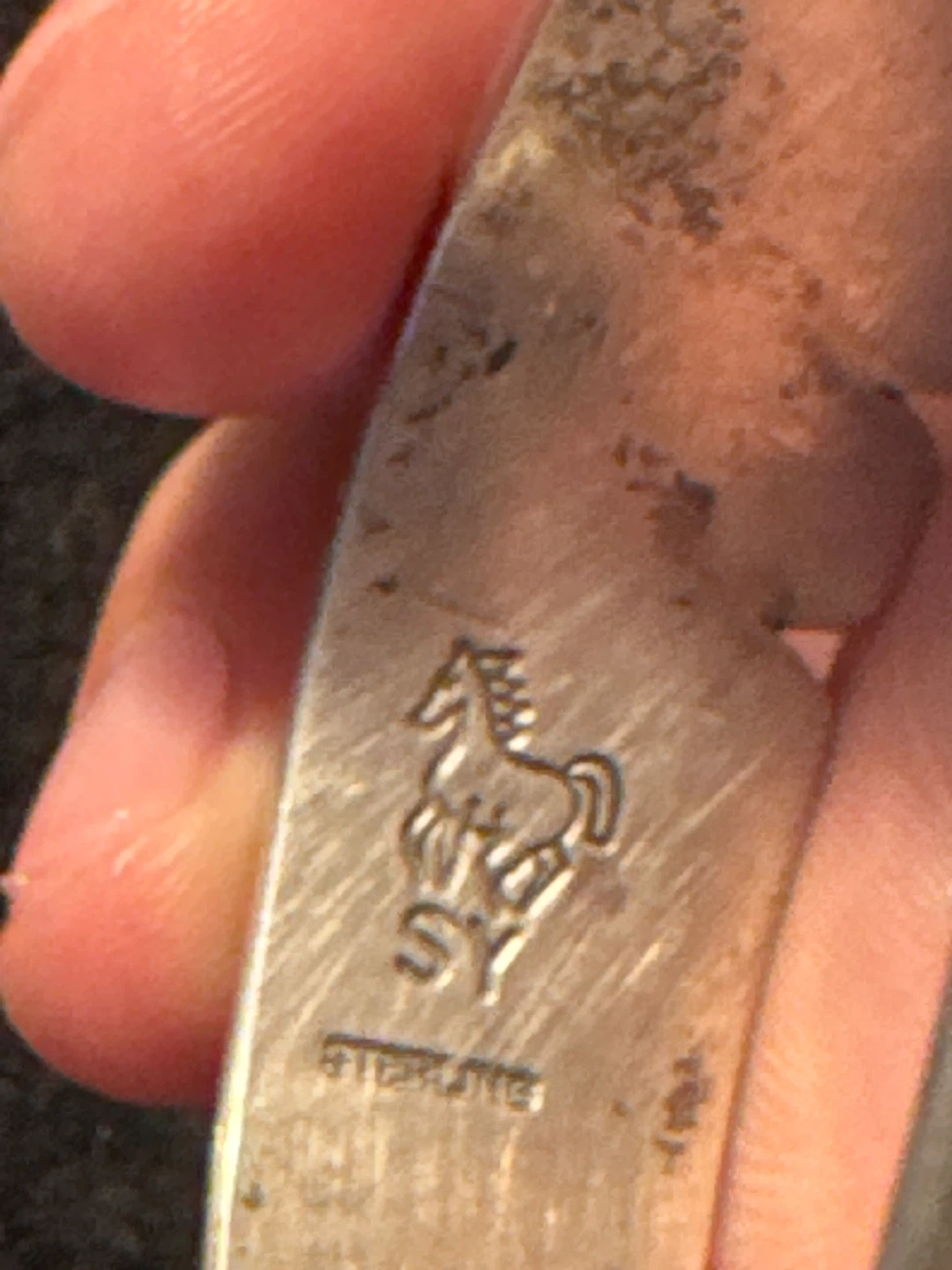 Sterling Silver Horse Cuff Bracelet - photo 3