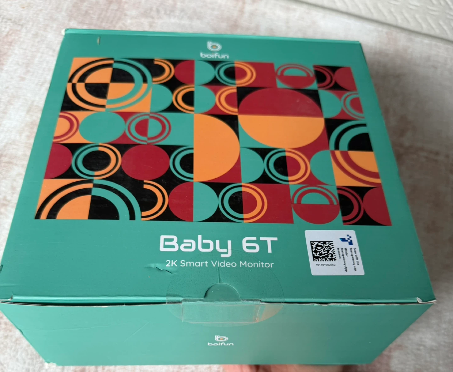 Boifun Baby Monitor WiFi, 360° Camera Sealed Box - photo 2