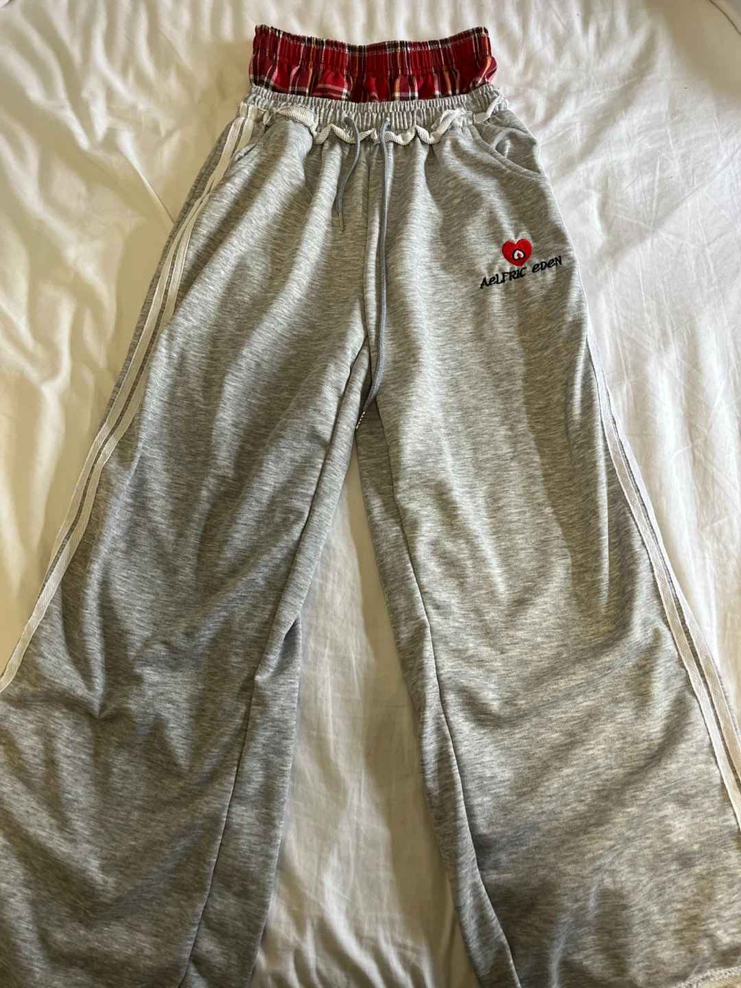 Aelfric Eden Navy Blue and grey Track Pants