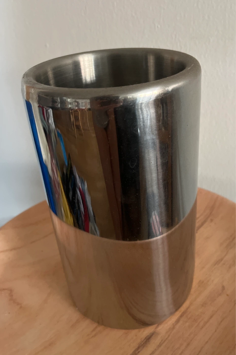 Stainless Steel Tumbler Ice Bucket or Utensil Holder