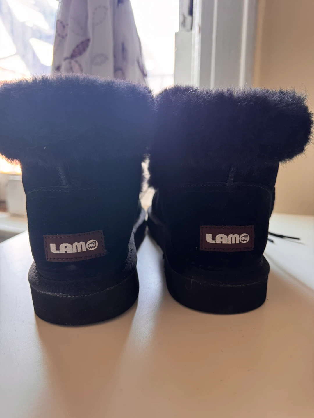 Lamo Black Sheepskin Boots - photo 2